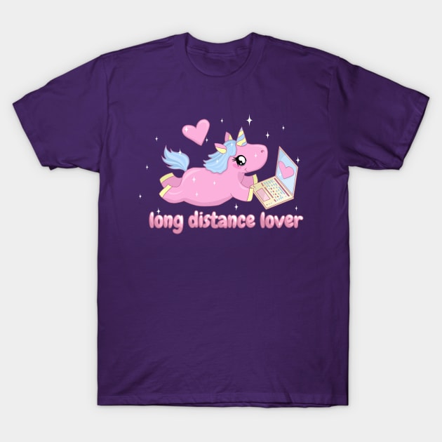Long Distance Lover T-Shirt by valentinahramov